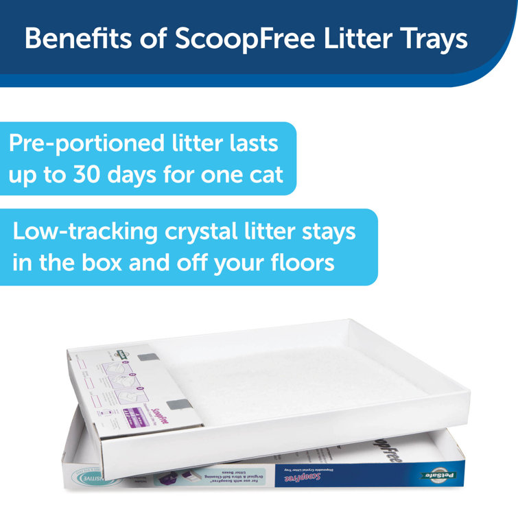 Scoop Free Litter Tray Refill with 'Free' Crystals & Reviews Wayfair